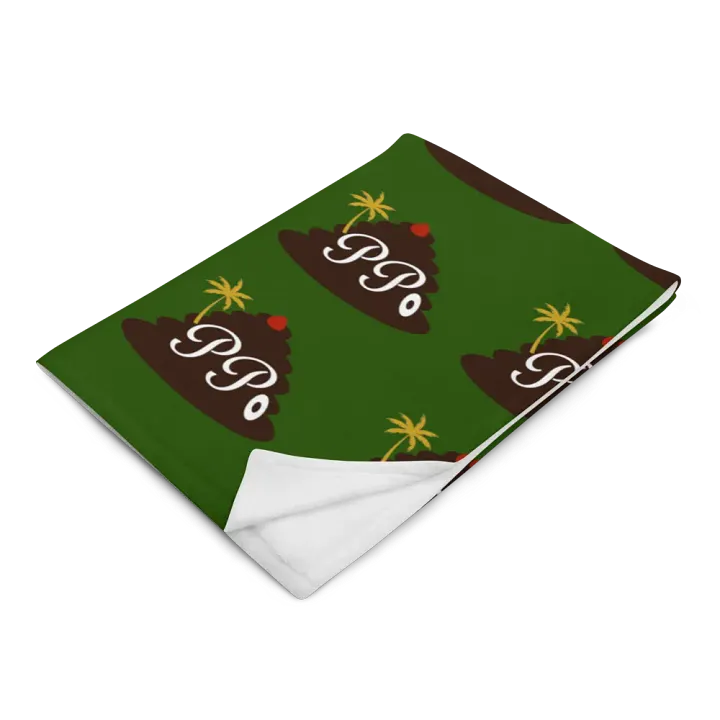 Poop Pees Classic Logo Blanket product image (2)