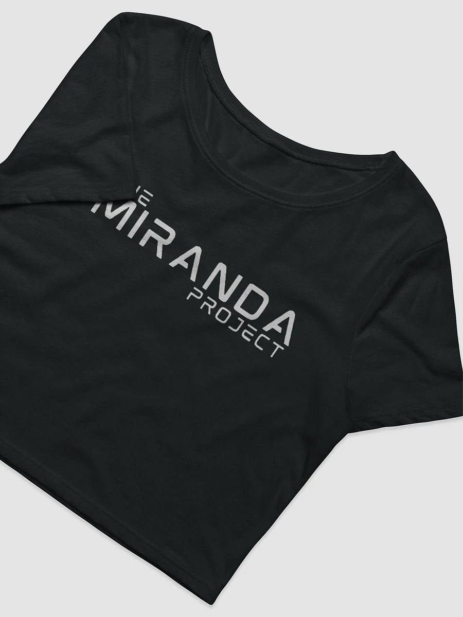 The Miranda Project White Logo Women's Crop Top product image (3)