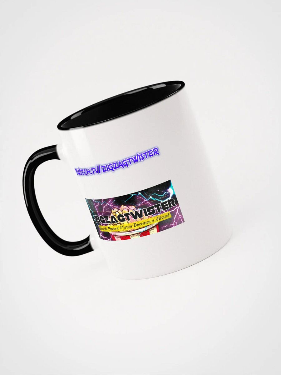 ZigZagTwister Black and White Mug product image (3)