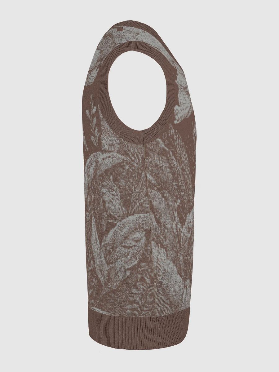 Noir Jungle III Knitted V-Neck Vest product image (23)