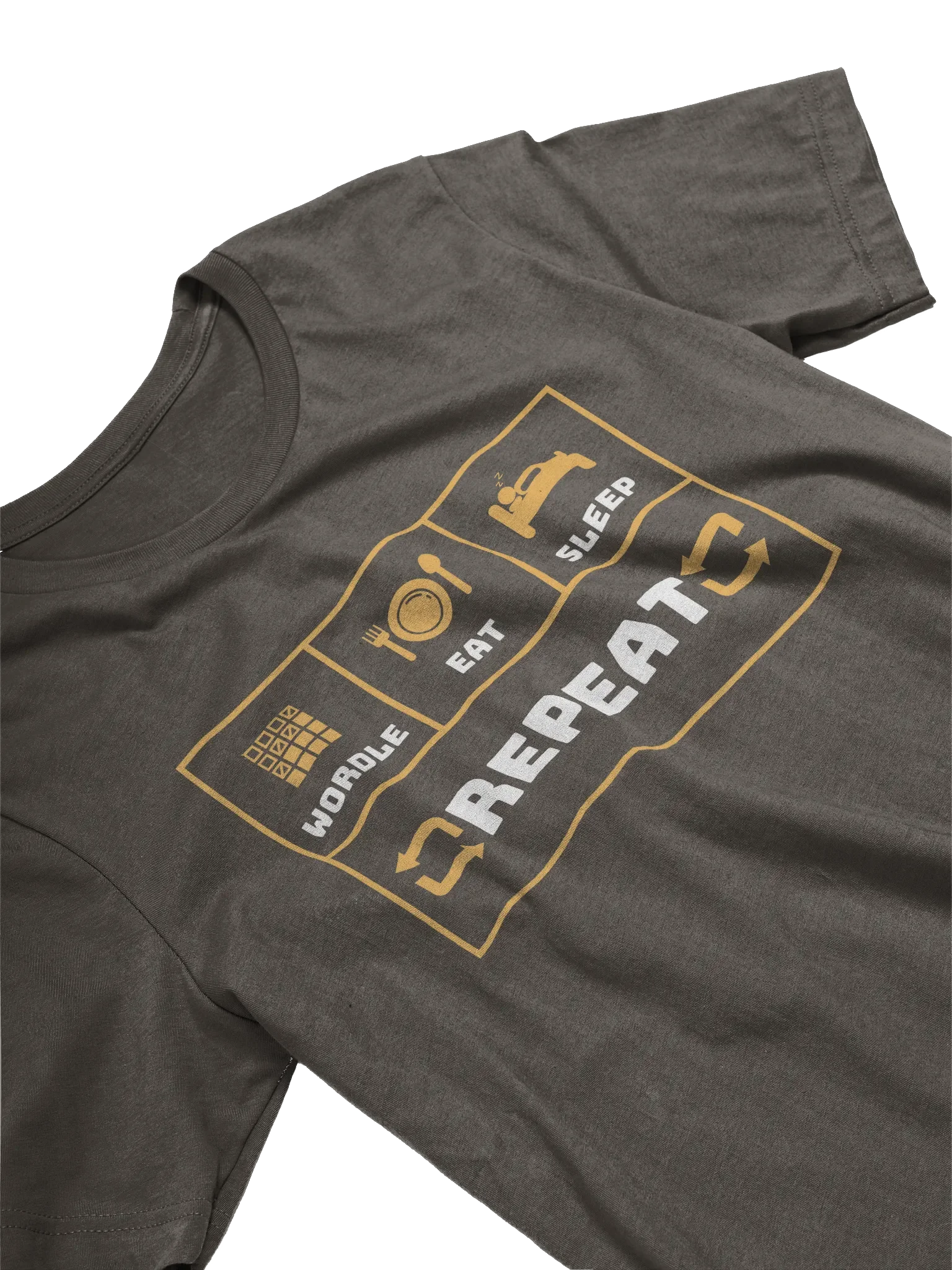 Wordle, Eat, Sleep, Repeat T-Shirt product image (2)