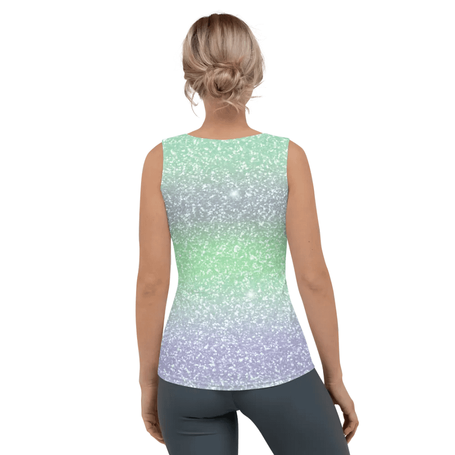 Glitter Unicorn Texture Design Tank Top (3) product image (4)