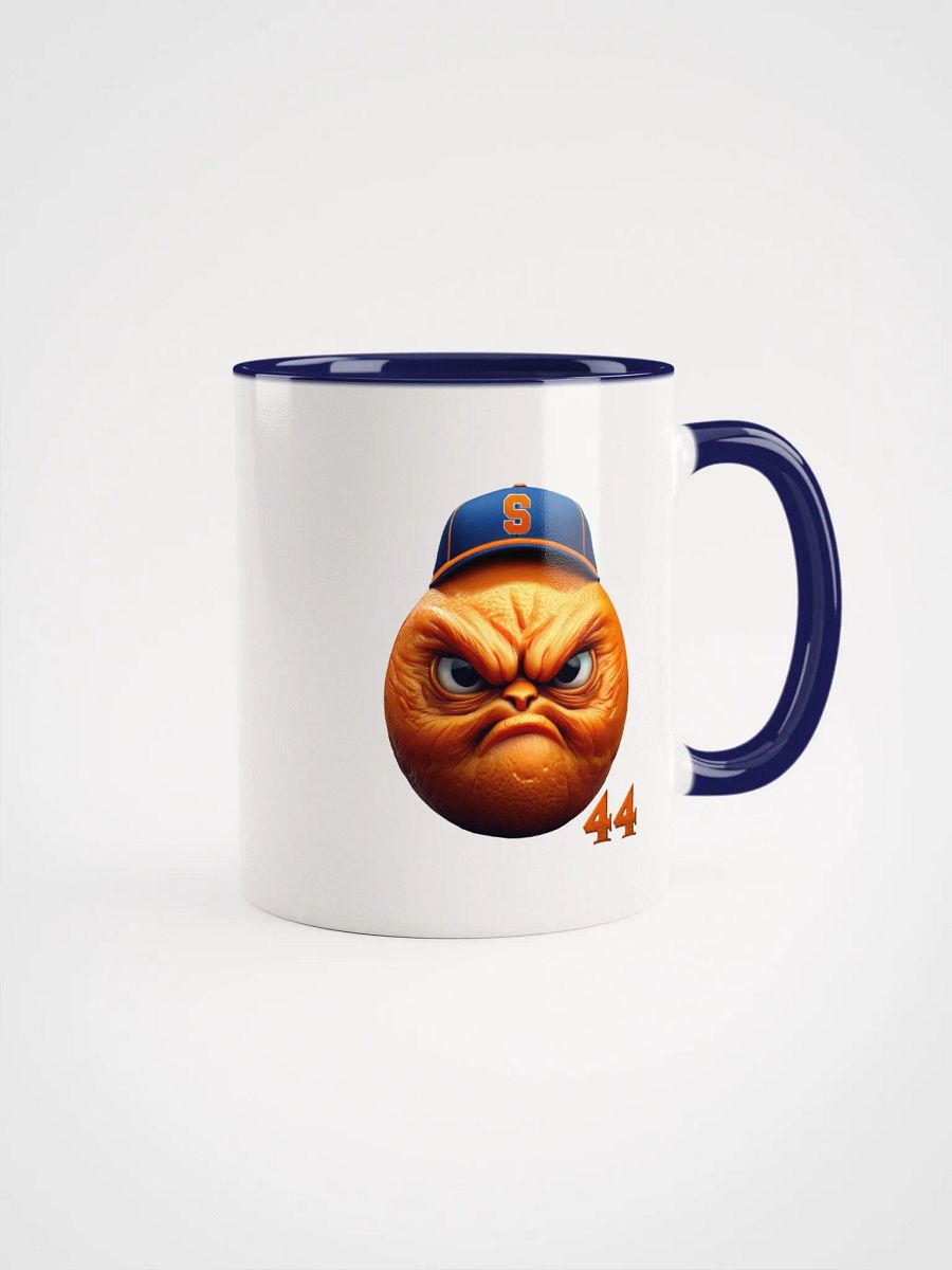 Spherical Rage Ceramic Mug with the The Syracuse 44 orange product image (1)