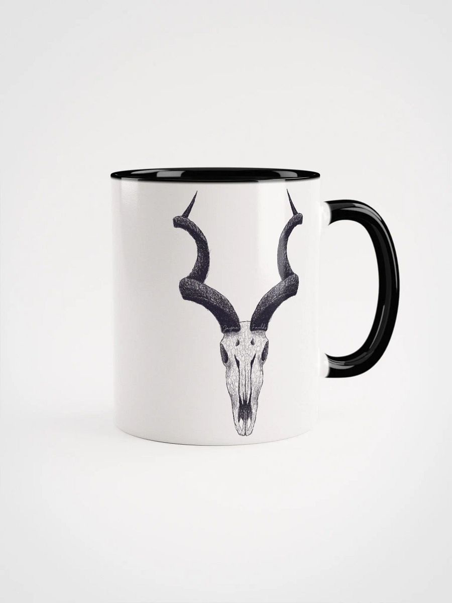 Kudu Skull White Mug product image (2)
