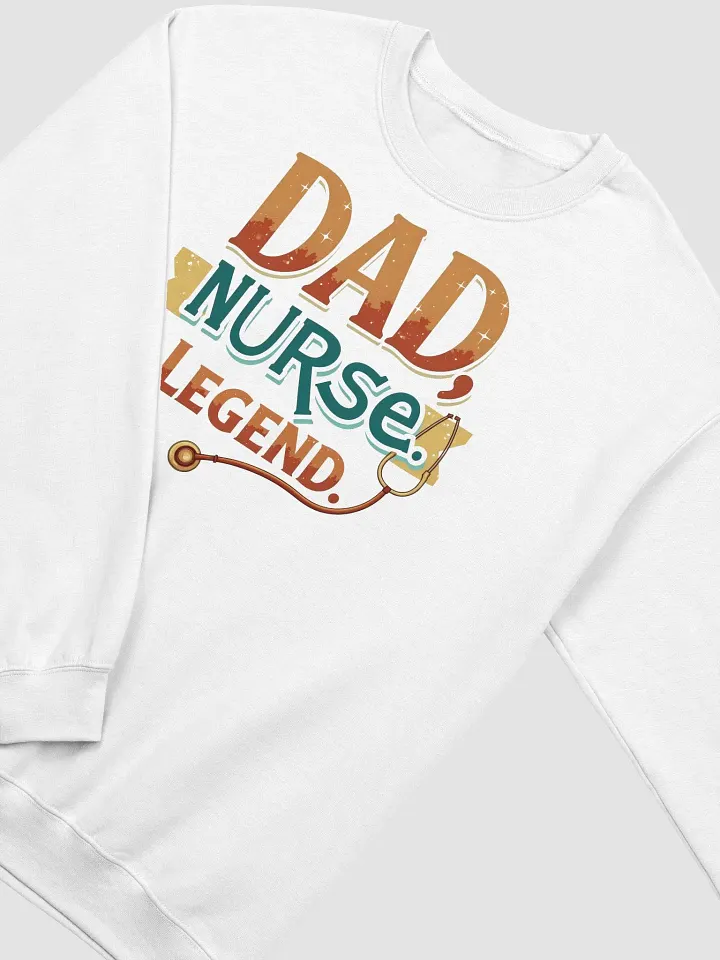 Dad Nurse Legend Crewneck Sweatshirt product image (14)