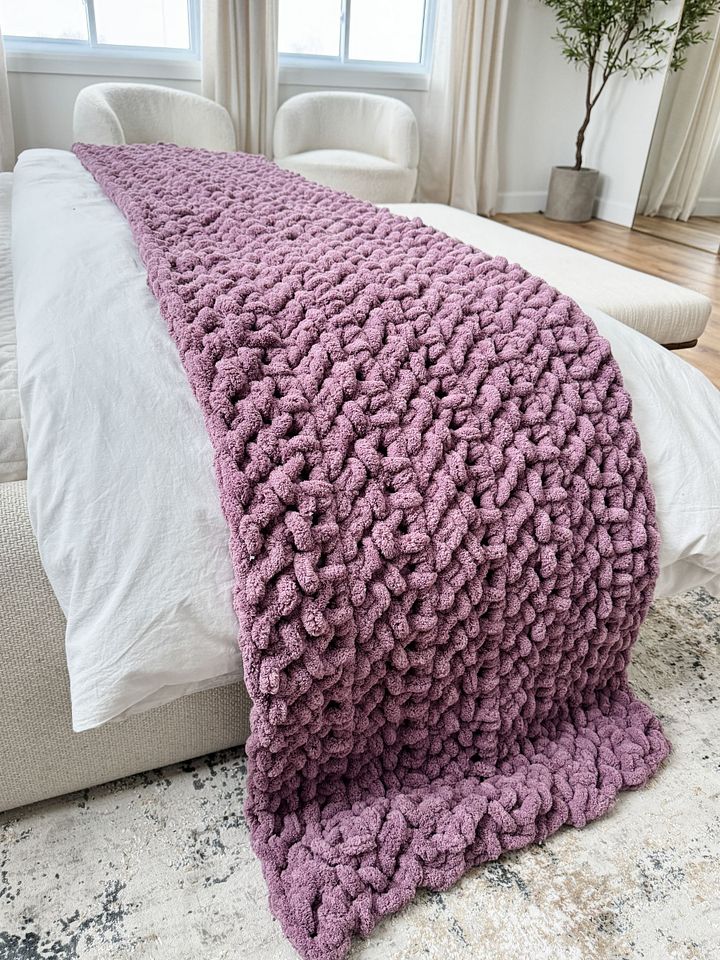 Colossal Cuddles Blanket Crochet Pattern product image (2)