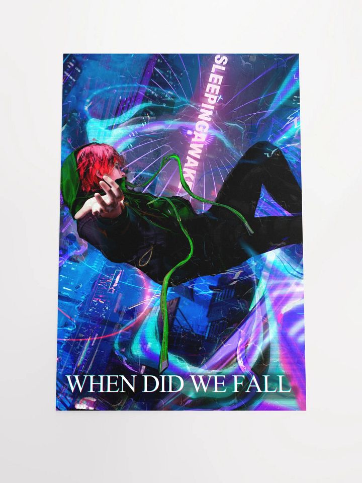 Sleeping Awake When Did We Fall Album Poster product image (1)