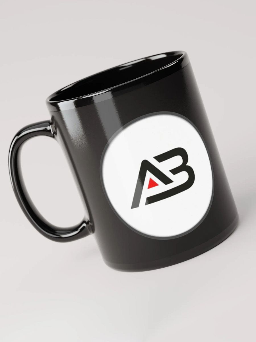 ABVOLLEYBALL Plain Black Ceramic Coffee Mugs for Daily Use Microwave Safe Cylindrical, 325ml product image (12)
