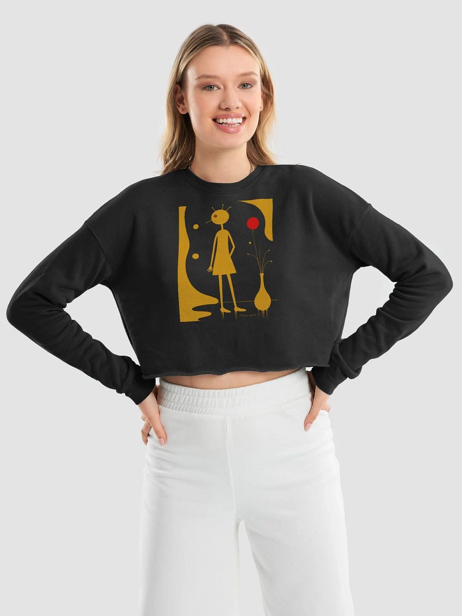 Bella+Canvas Women's Fleece Crop Sweatshirt product image (2)