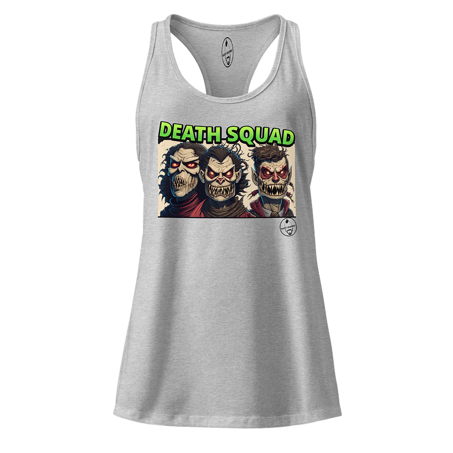 Death Squad Slime Racer Back Tank Black Logo product image (2)