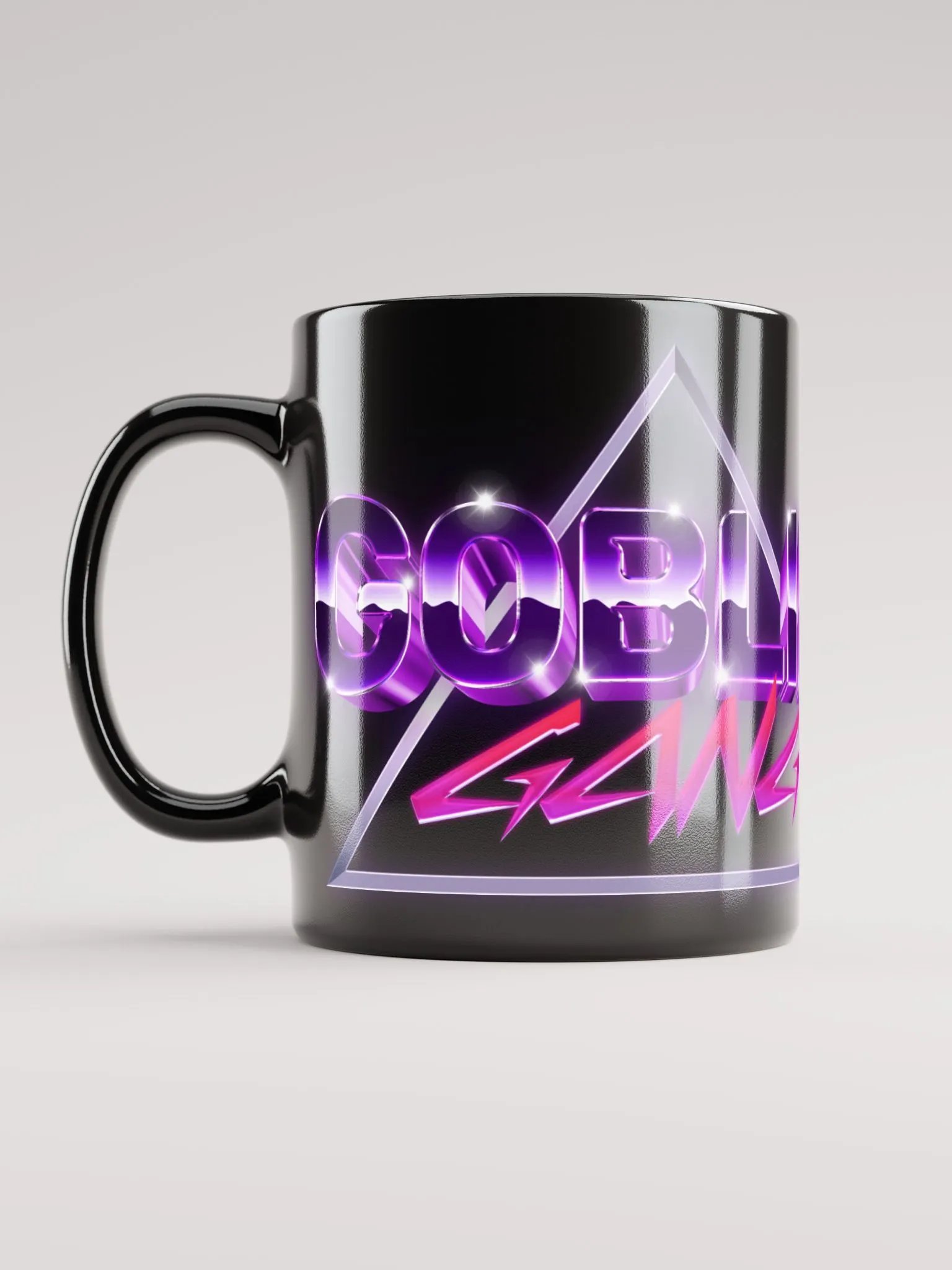 Goblin Gang Retro Pyramid Mug Black product image (2)