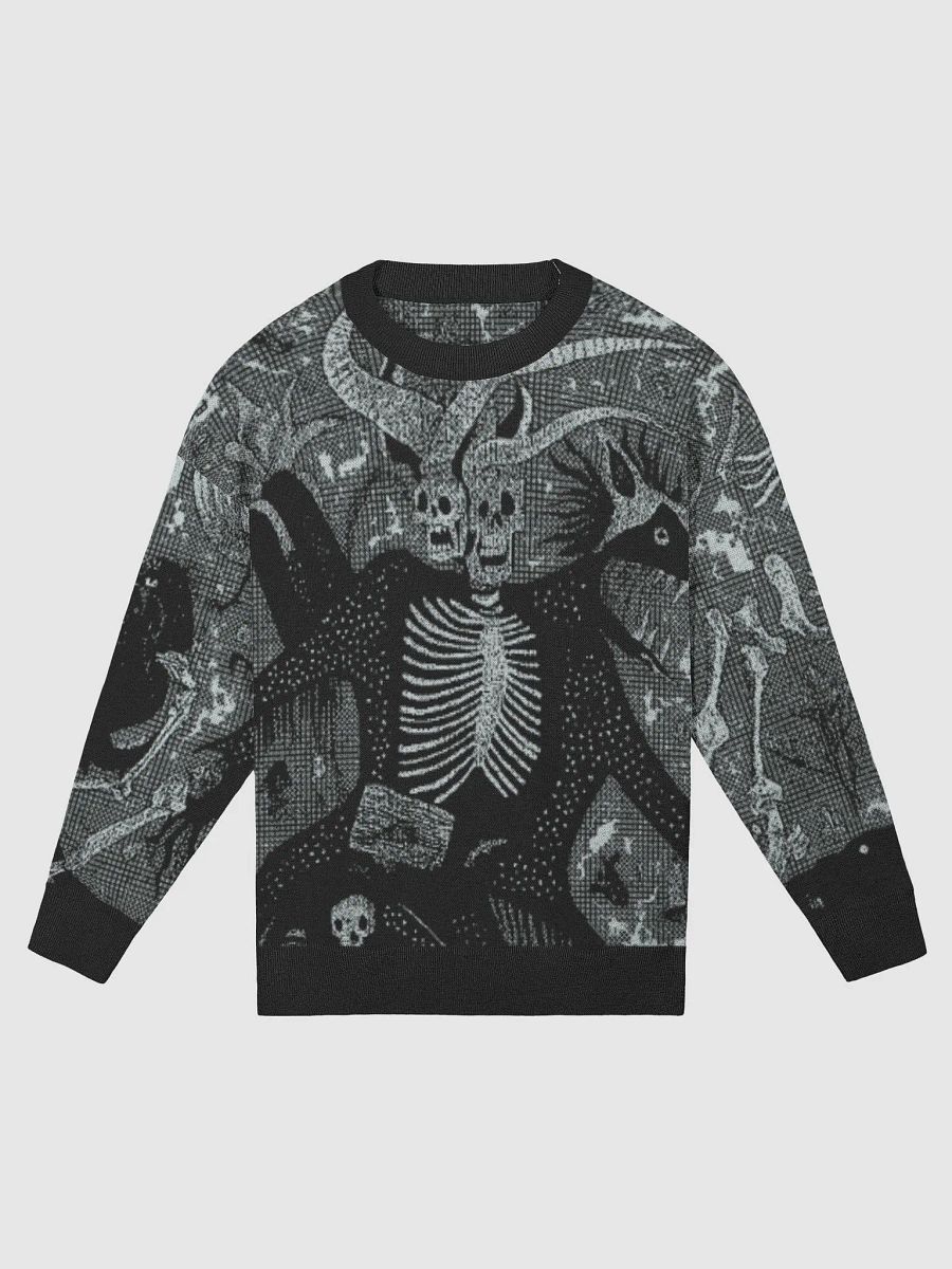 Thriheaded Demon Beast from HELL - Black White product image (1)