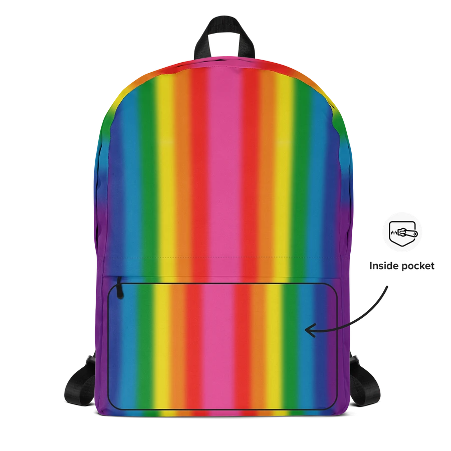 Hot Pink Rainbow Spectrum - Backpack product image (7)