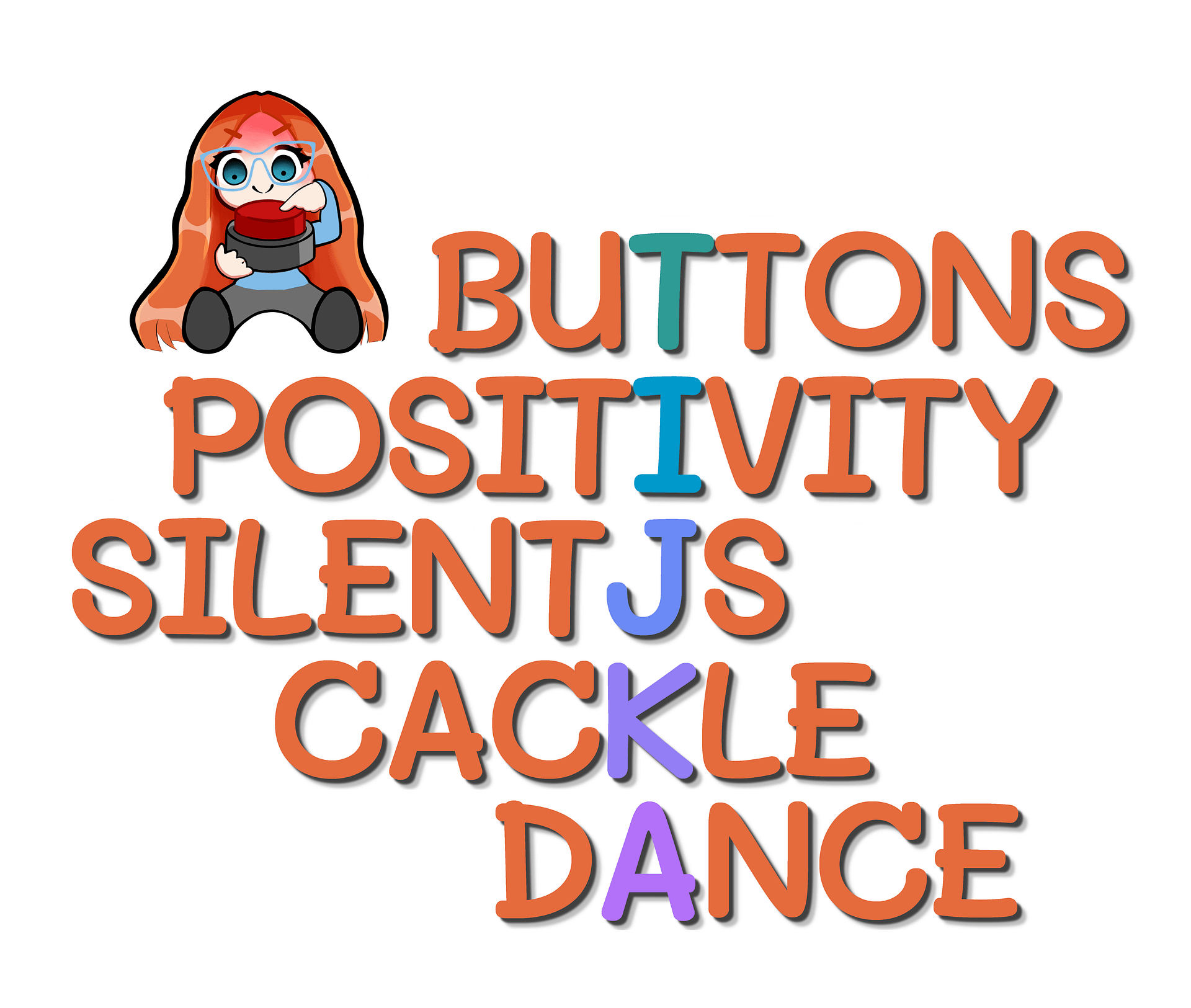 Button Words! Sticker product image (1)