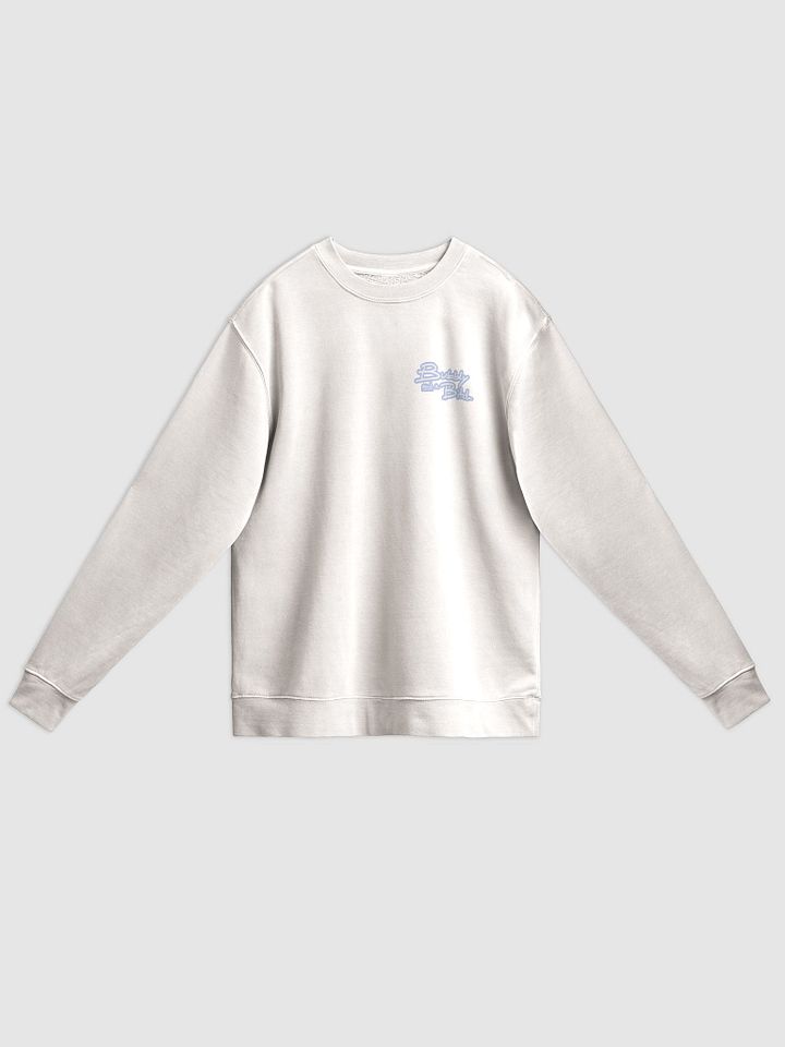 Bubbly and a B*tch (sm. lined design, #BDCAEF) printed pigment crewneck product image (11)