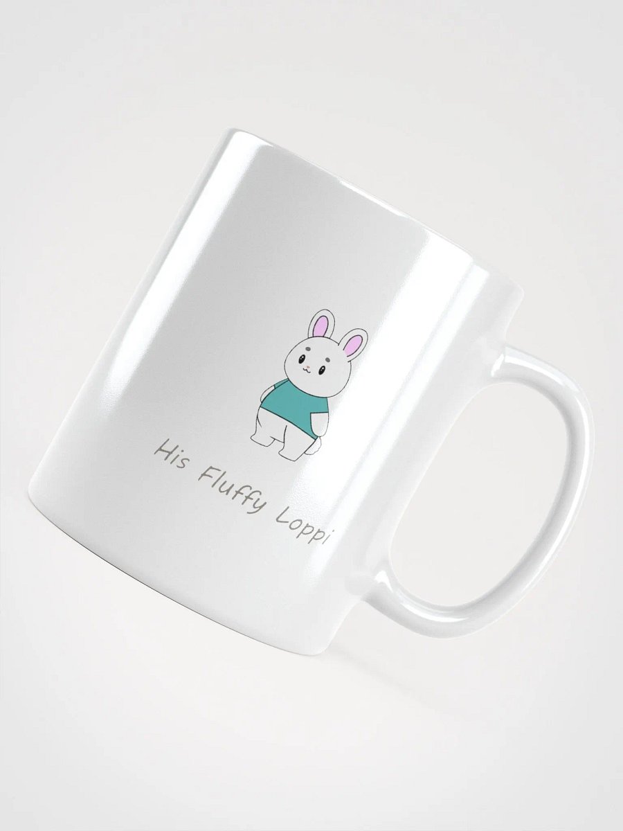 His Fluffy Loppi White Mug product image (3)