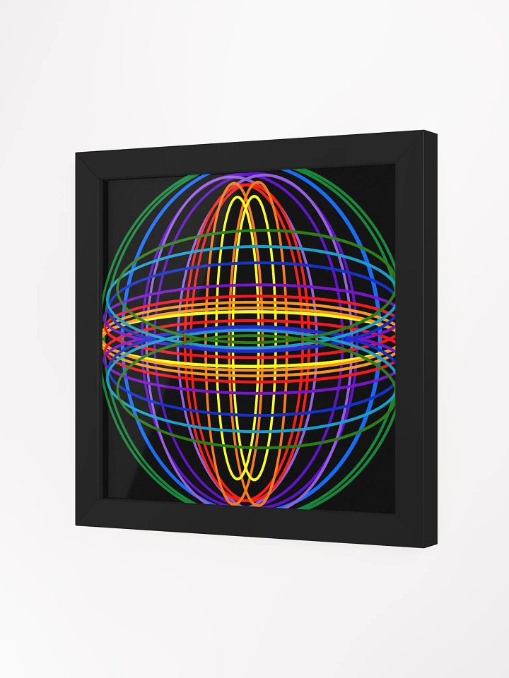 Rainbow Intersecting Loops Poster product image (8)