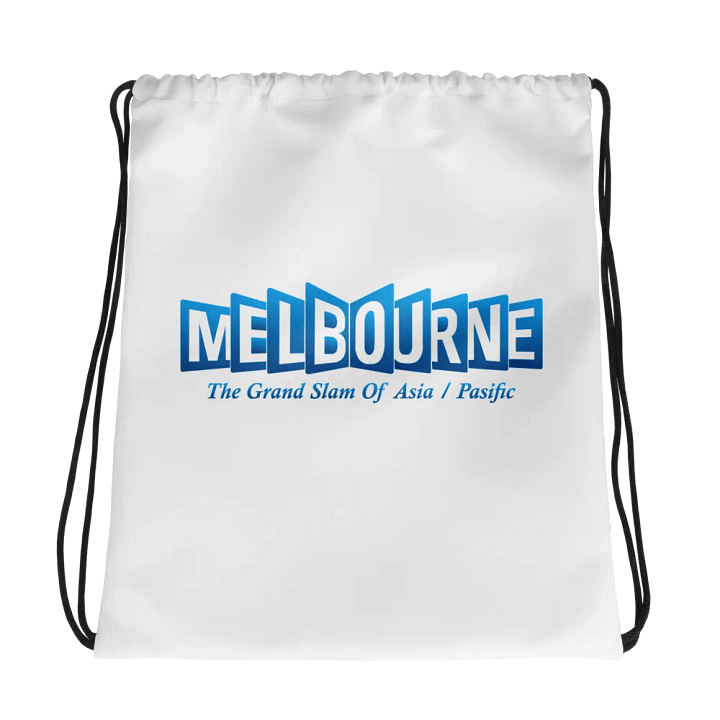 Melbourne Grand Slam Drawstring Bag product image (1)
