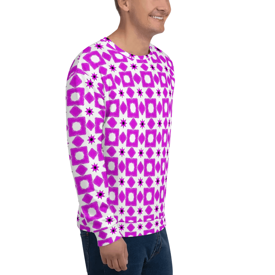 Abstract Fun Pattern Unisex All Over Print Sweatshirt product image (11)