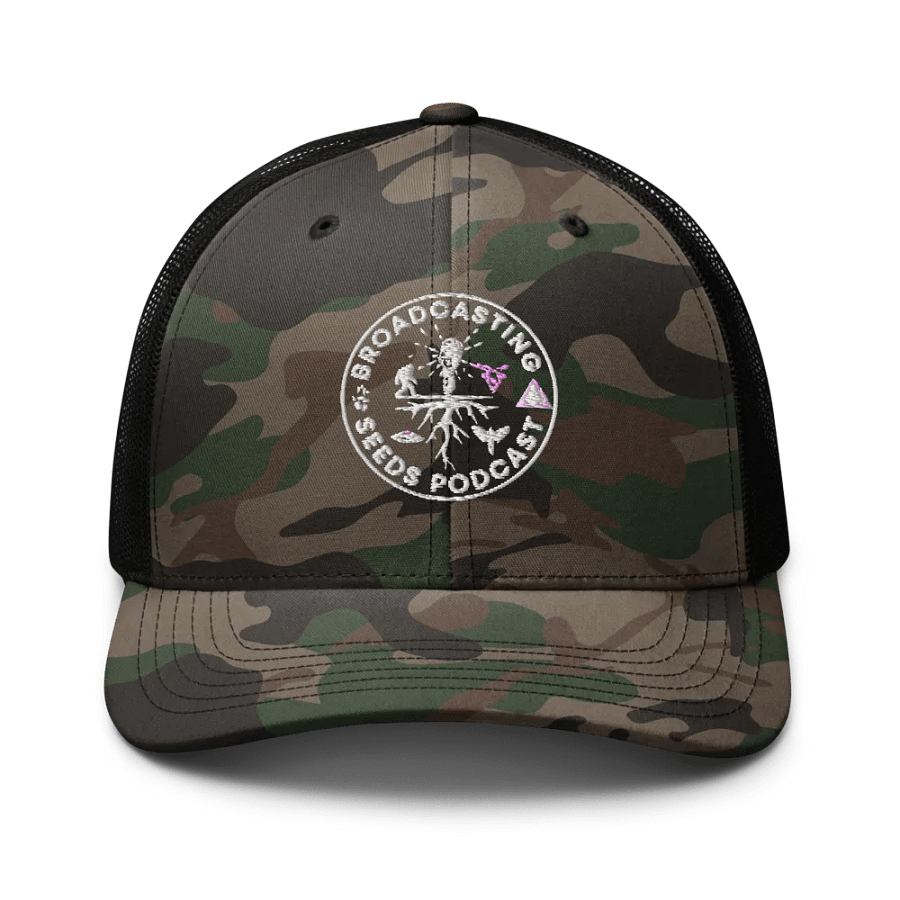 Broadcasting Seeds Logo Trucker Hat product image (1)