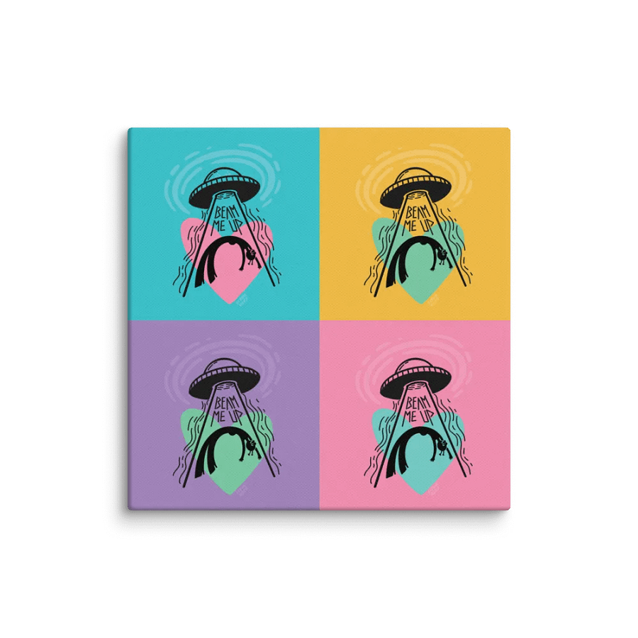 4-Panel Beam Me Up - Printed Canvas product image (1)