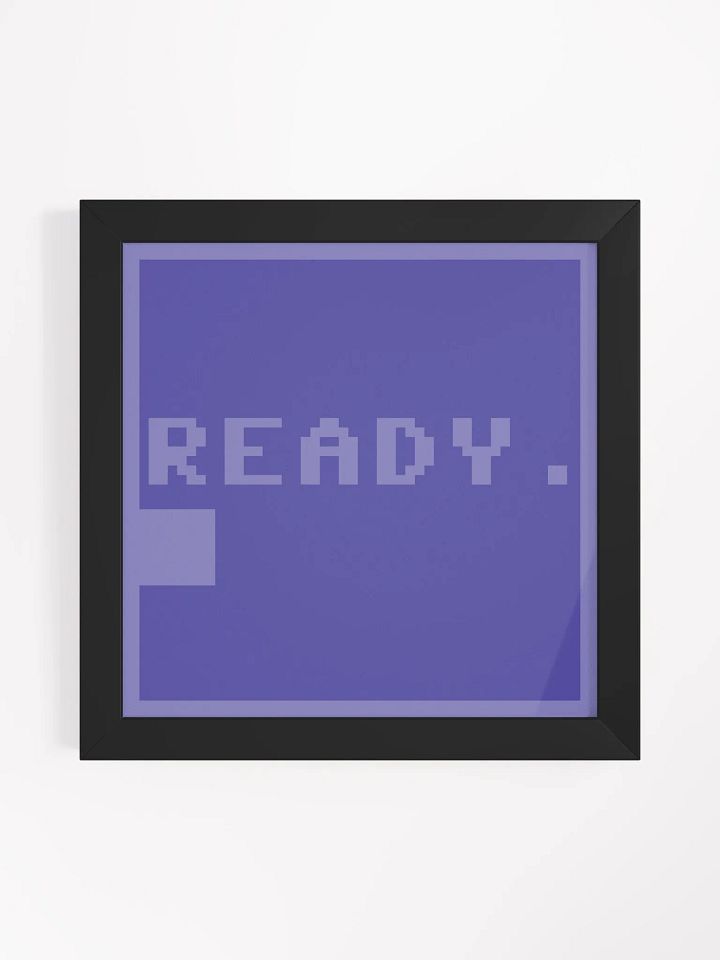 C64 Ready - Framed Print product image (1)