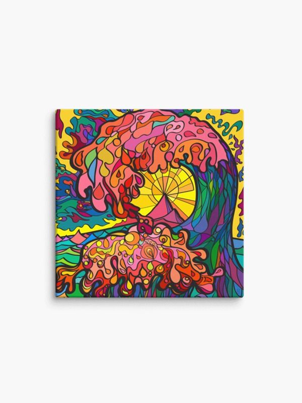 Ocean Wave - Vibrant Expressions Canvas Collection product image (50)