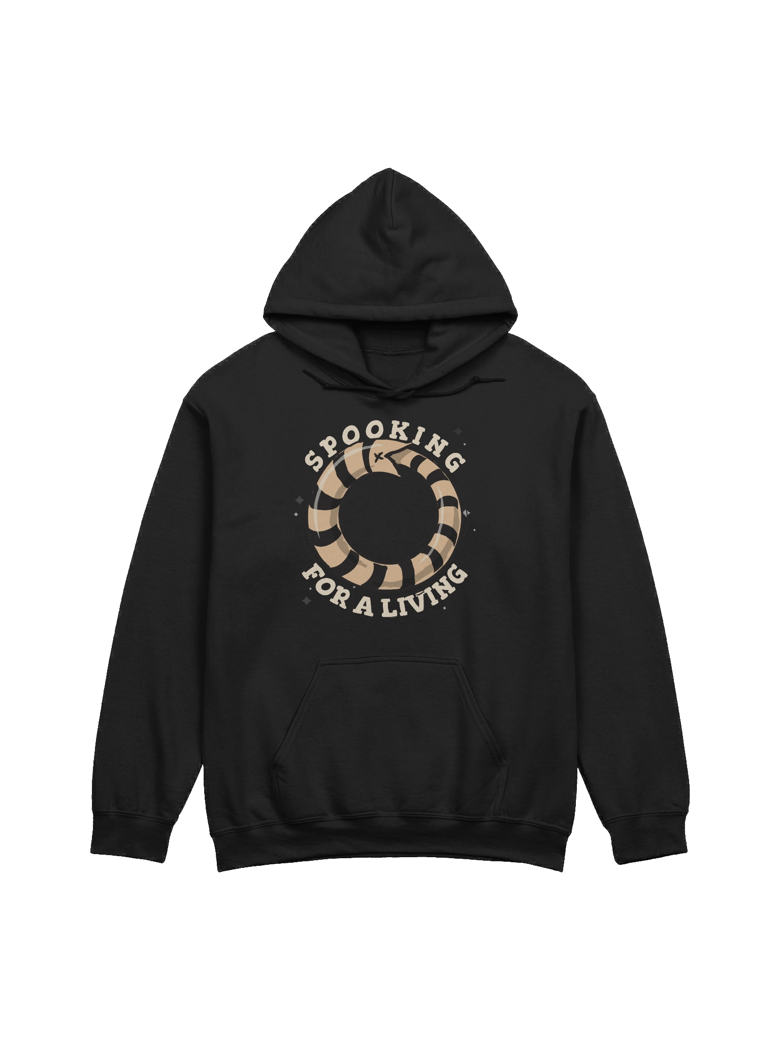 [UM Designs] Spooking For A Living - Unisex Pullover Graphic Hoodie product image (1)