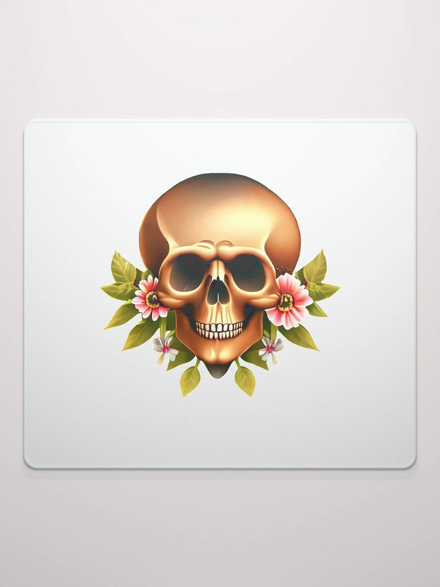 Skull with Nice Flowers Skull, skulls, skull art design, skeleton, skull and bones, scary, skull tattoo, artistic skull, human skull, dark skull, bones, Halloween, flowers product image (4)