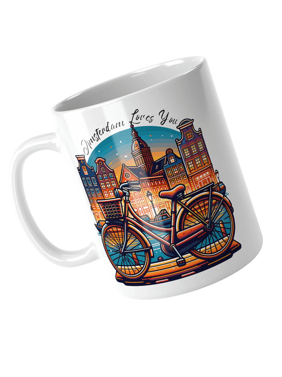 Amsterdam Loves You White Glossy Mug product image (1)