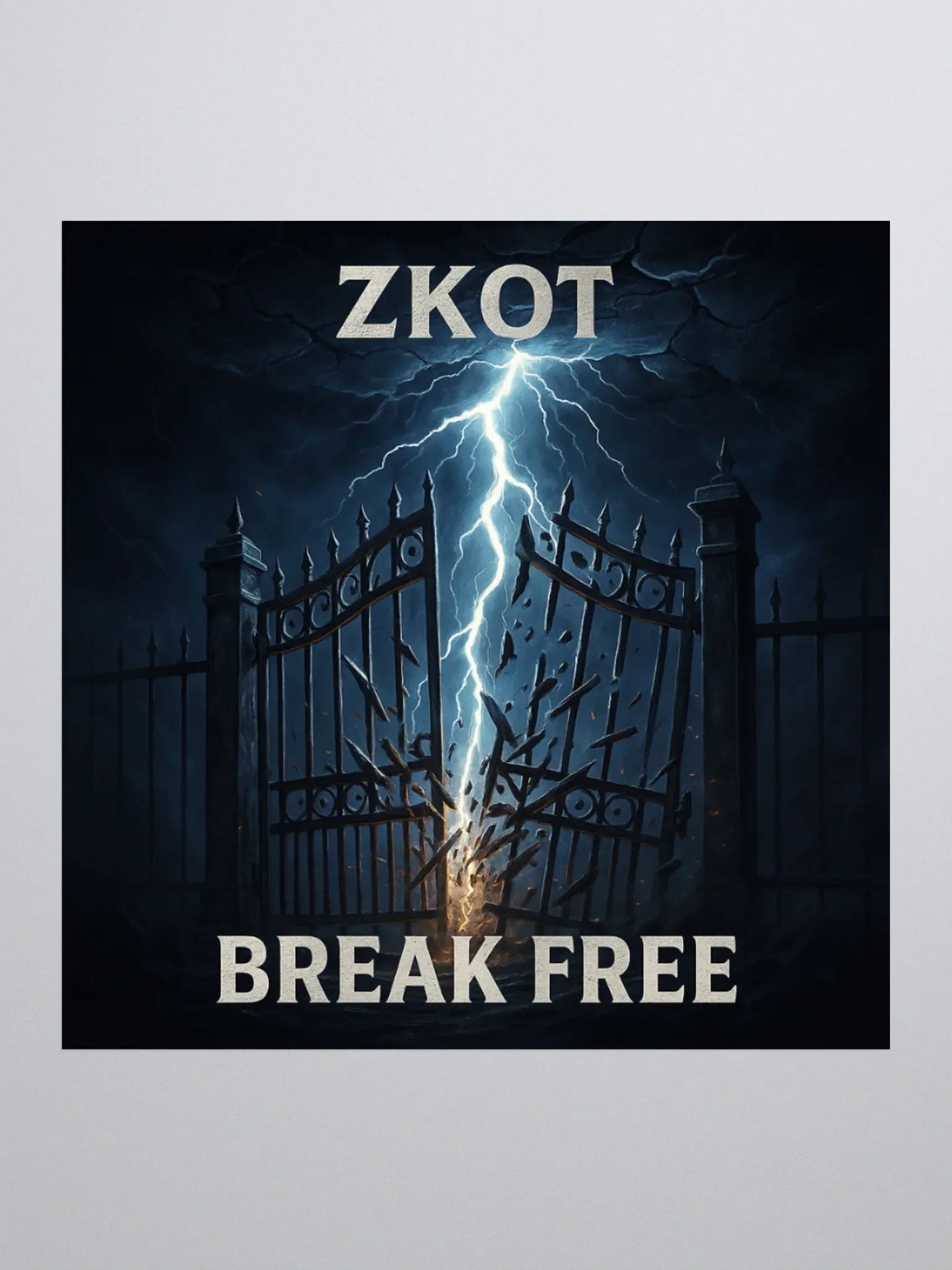 Break Free Album Cover Sticker - Show Your Support with Style - Accessories product image (1)