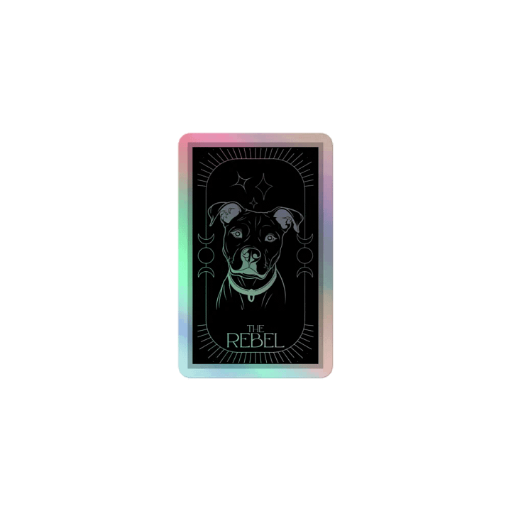 The Rebel Holographic Sticker product image (1)