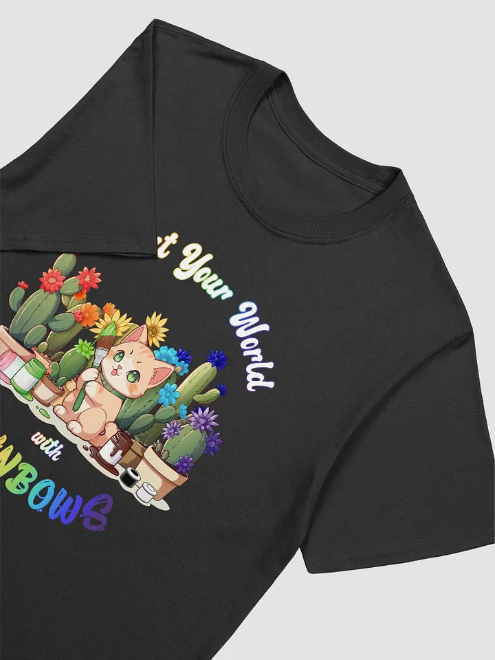 Rainbow Kitten Artist T-Shirt product image (1)