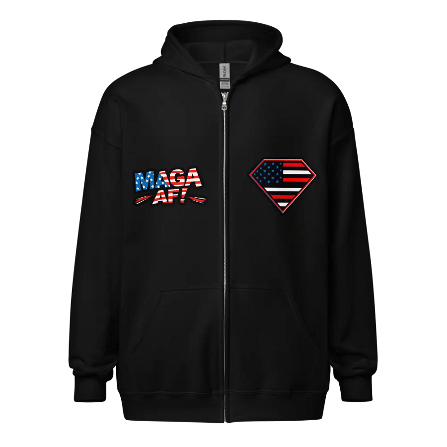 Zip Hoodie: MAGA Diamond product image (1)