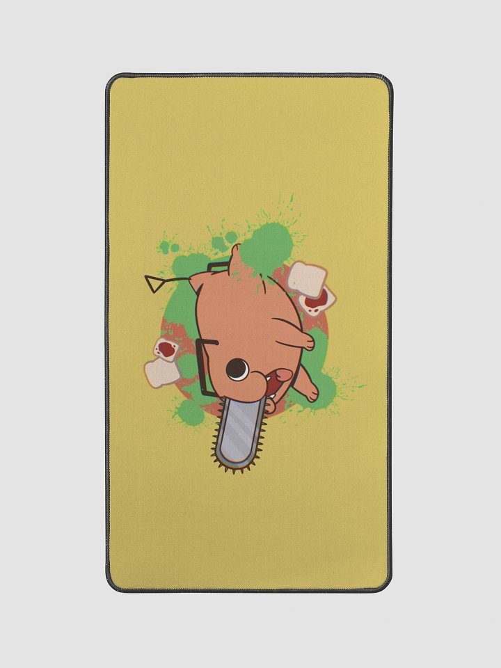 Pochita (Desk Mat 12" x 22") product image (1)