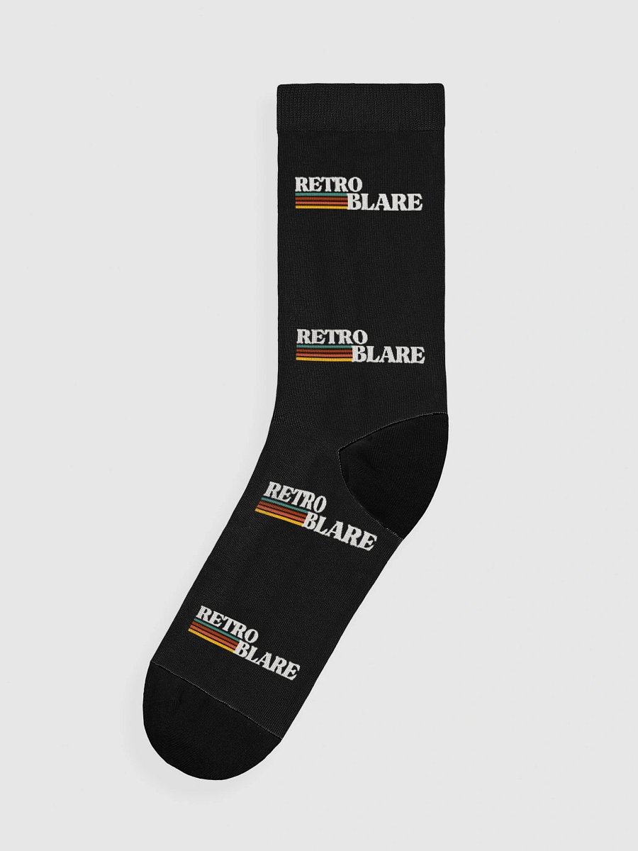 RETRO BLARE Repeated Premium Socks product image (1)