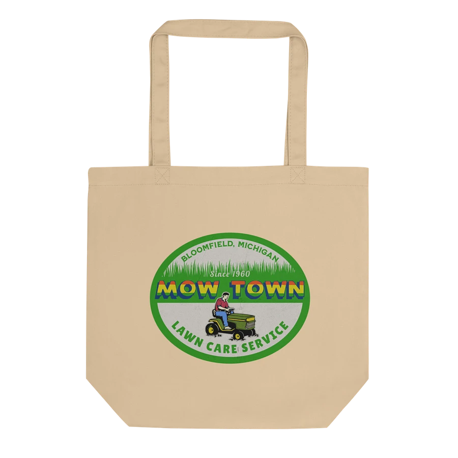 Mow Town Canvas Tote product image (1)