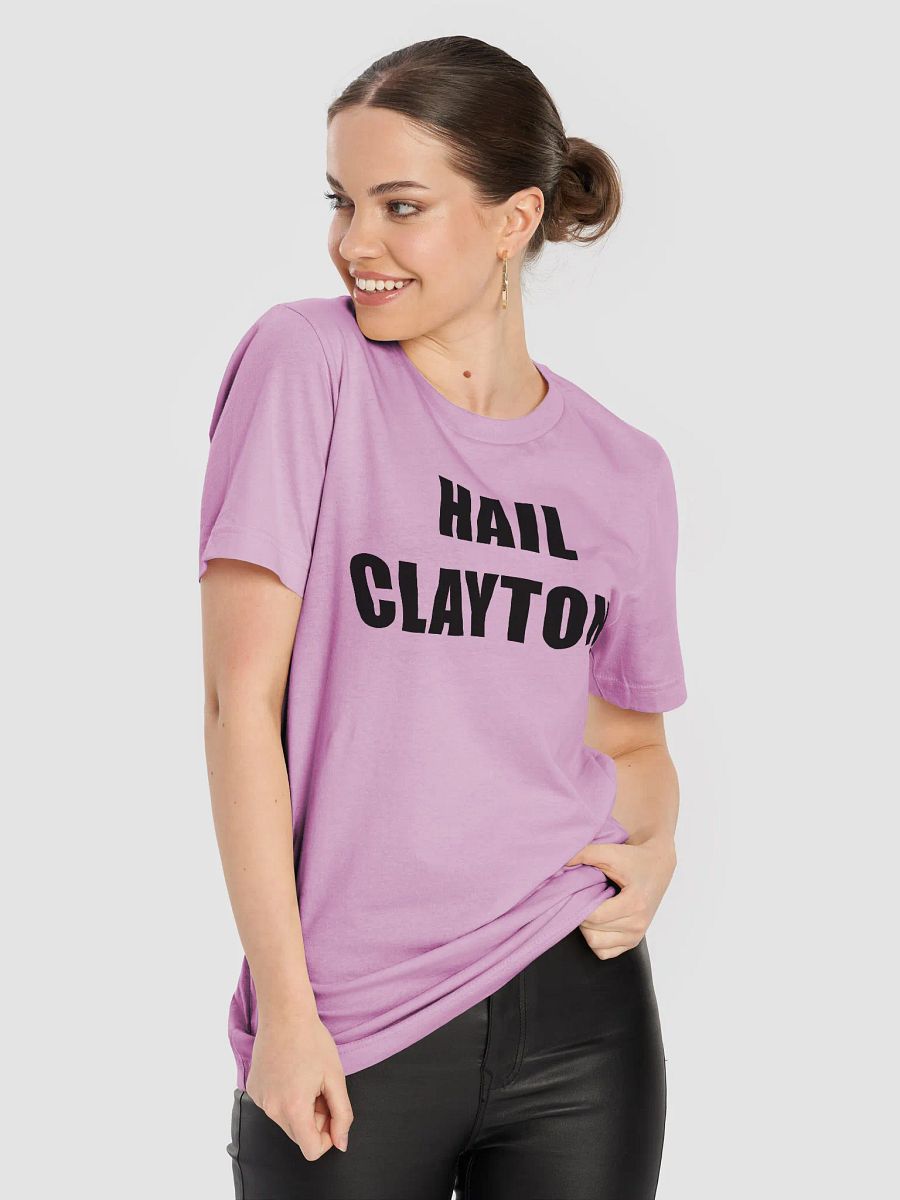 "Red" HAIL CLAYTON! Super-Soft T-Shirt product image (46)