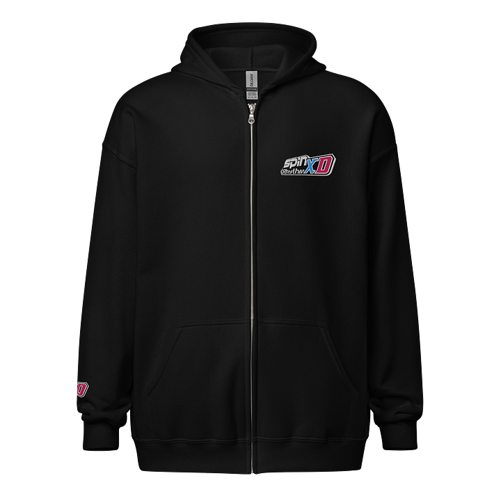 Spin Rhythm XD Logo Premium Zip-Up Hoodie - Dark product image (2)