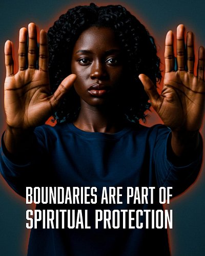 Spiritual protection isn’t just about charms, akòṣe, or sacrifice.
It starts with boundaries.

When you don’t set boundaries,...