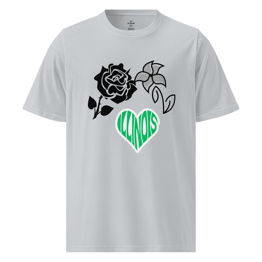 Illinois Bunny Athletic Tee product image (1)