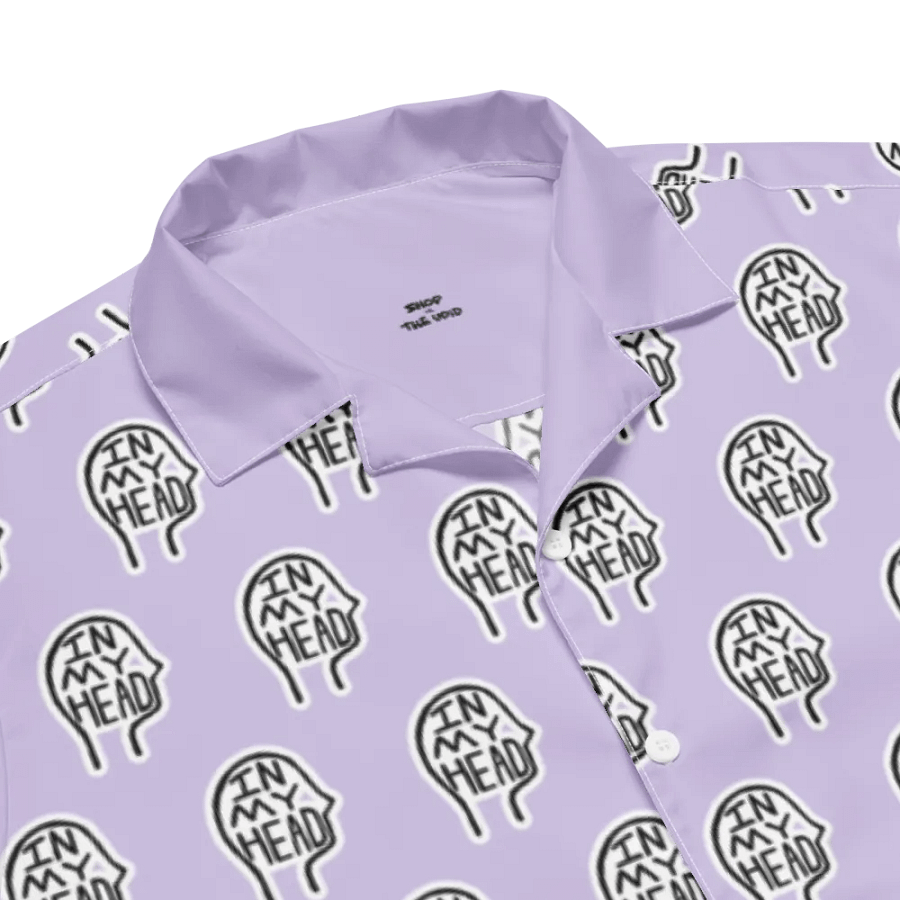 In My Head (bubble design) Hawaiian shirt product image (1)