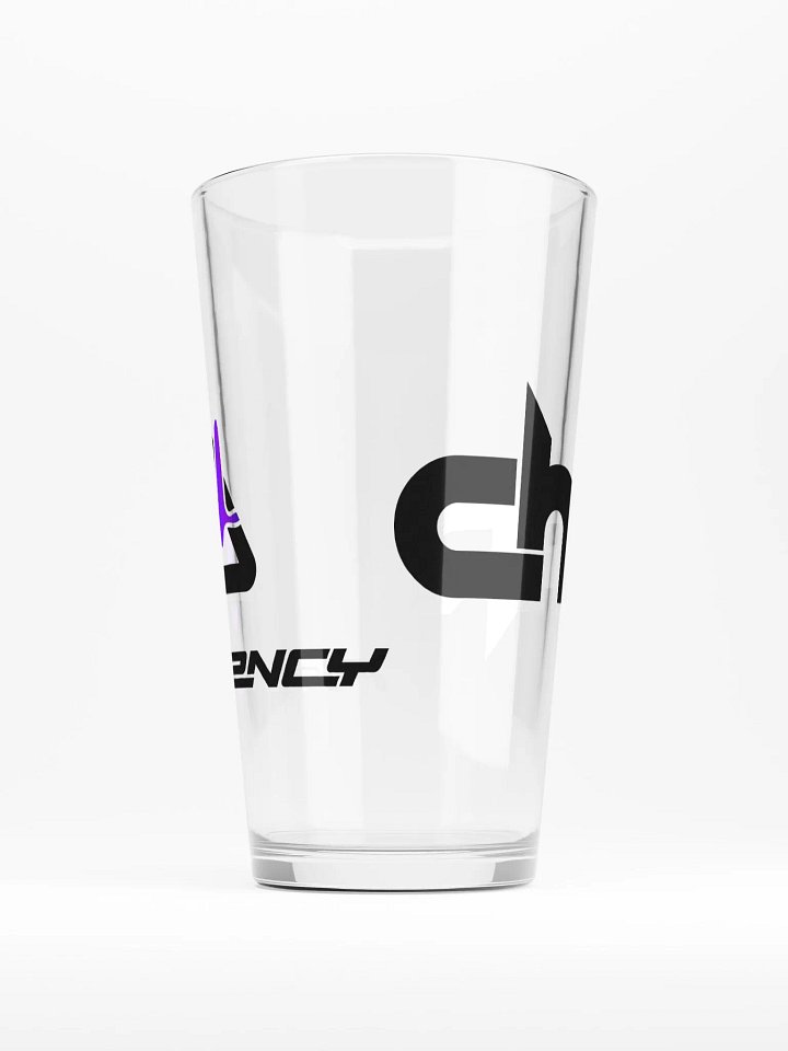 Frequency/Char Logo Shaker Pint Glass product image (1)