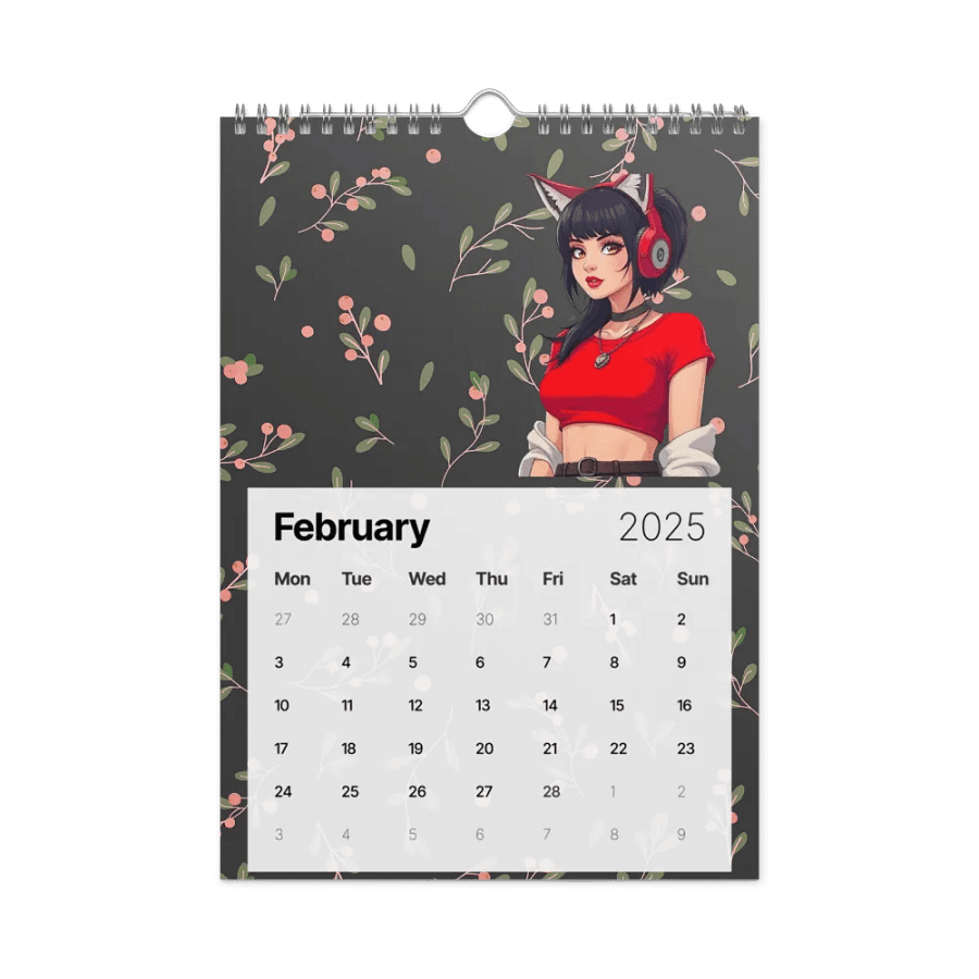 Anime Fox Calendar 2025 product image (5)