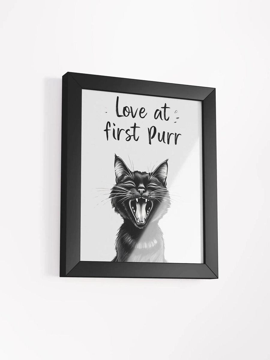 Pawsitively Adorable Matte Cat Poster product image (4)