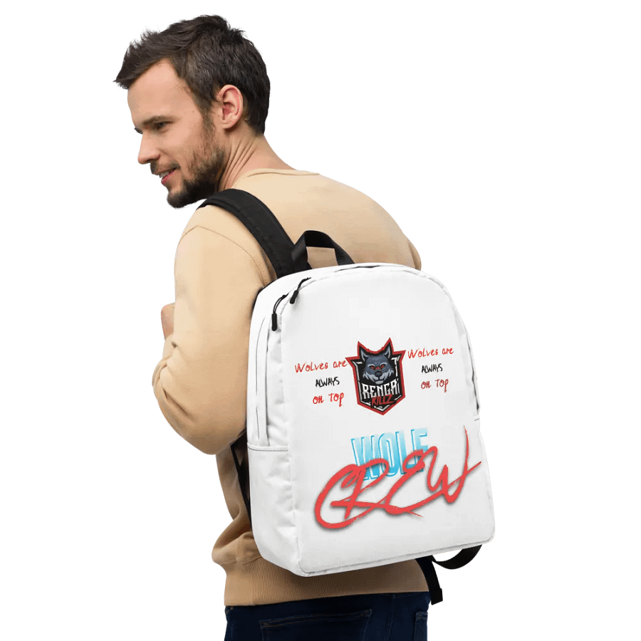 Wolves are always on top backpack product image (10)
