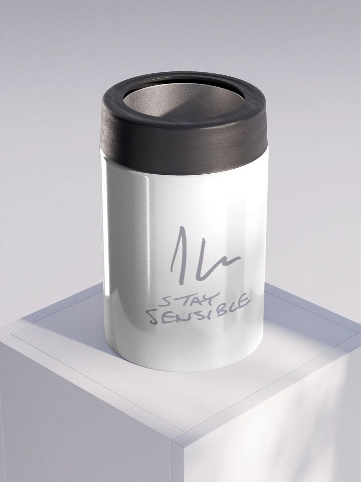 Jon Hare Signed Stainless Steel Koozie product image (1)