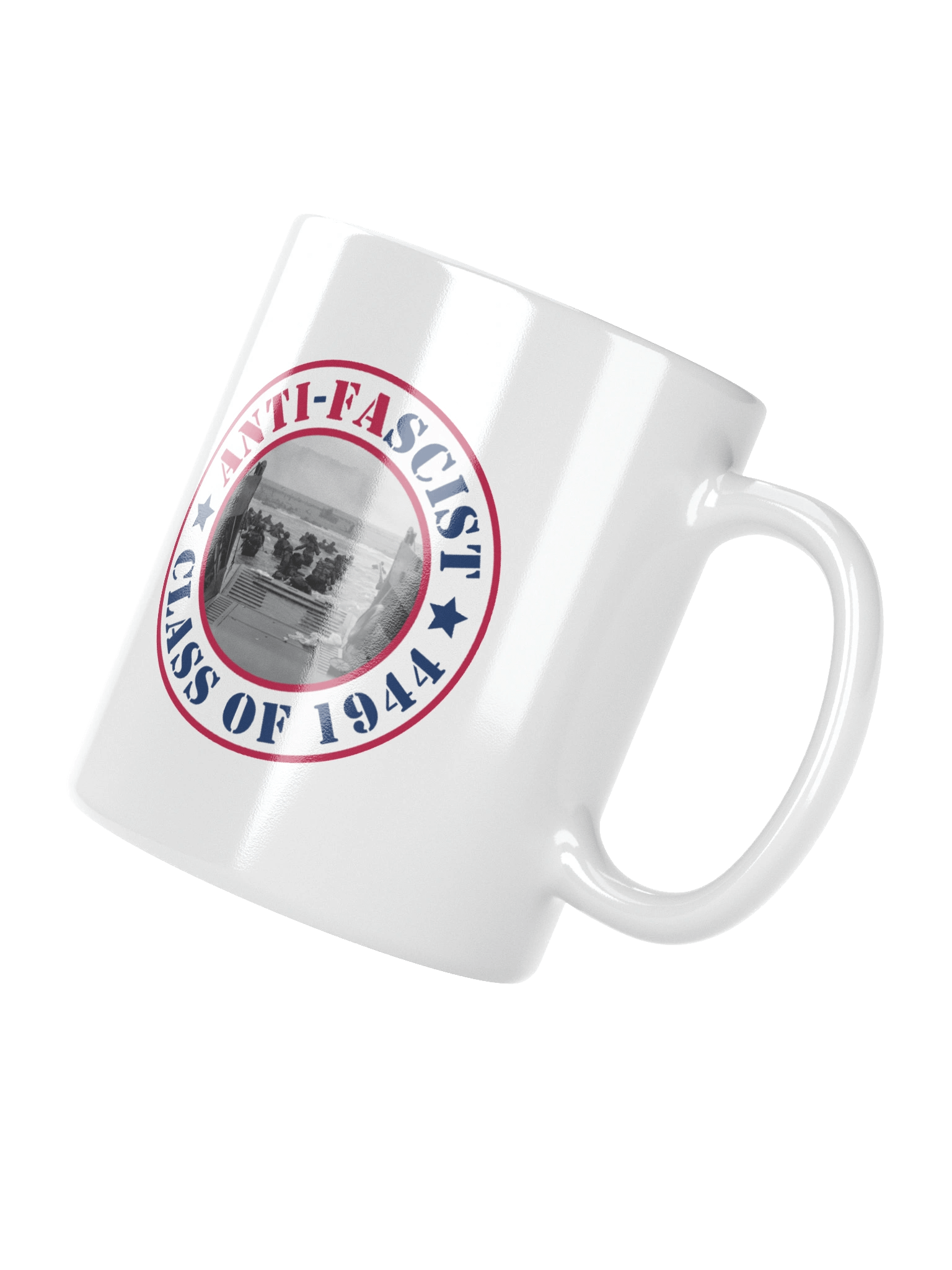 Anti-Fascist - Class of 1944 White Coffee Mug product image (9)