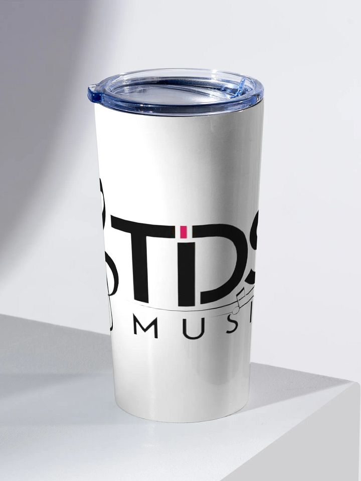 TDS Music White 20oz Stainless Steel Tumbler product image (2)