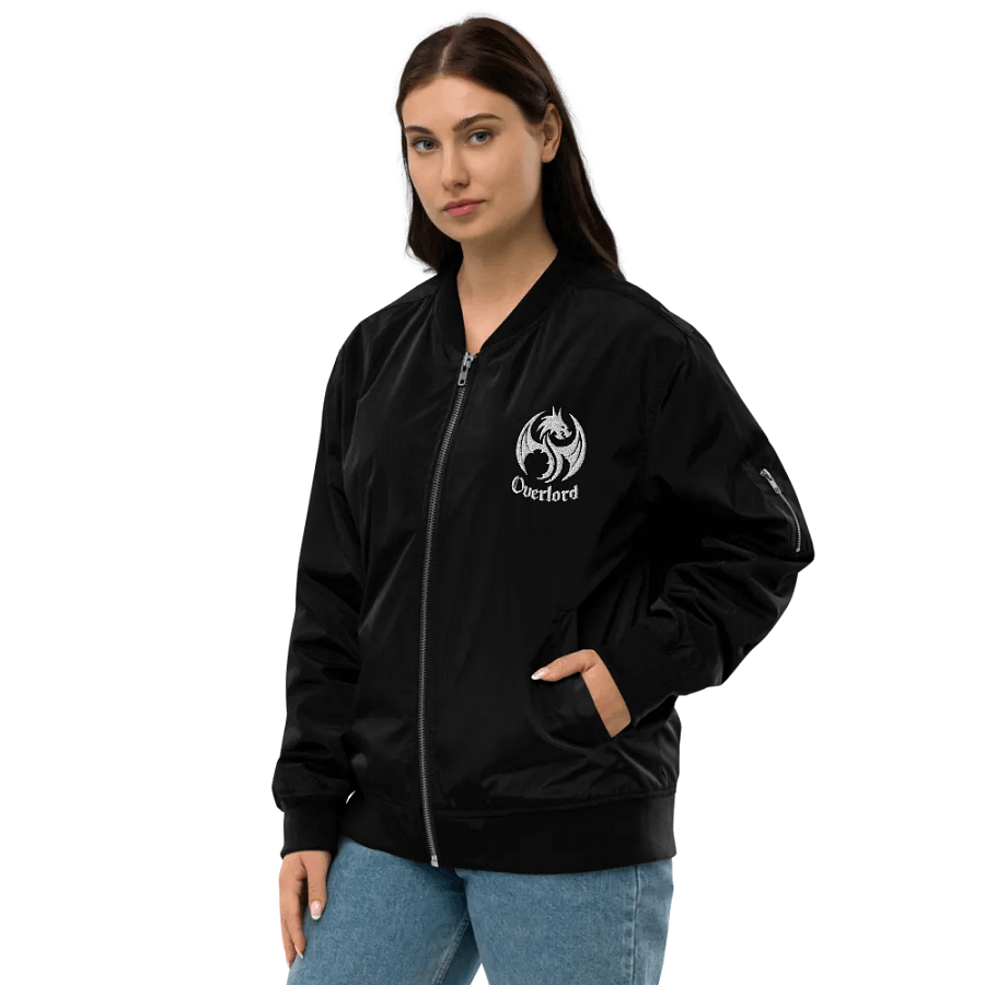 Overlord Bomber Jacket (White) product image (12)
